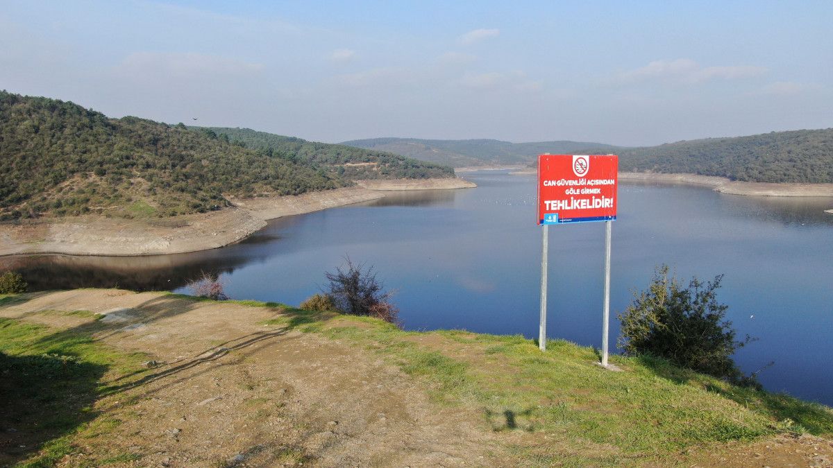Alibeyköy Barajı nda son 10 yılın en düşük seviyesi #8
