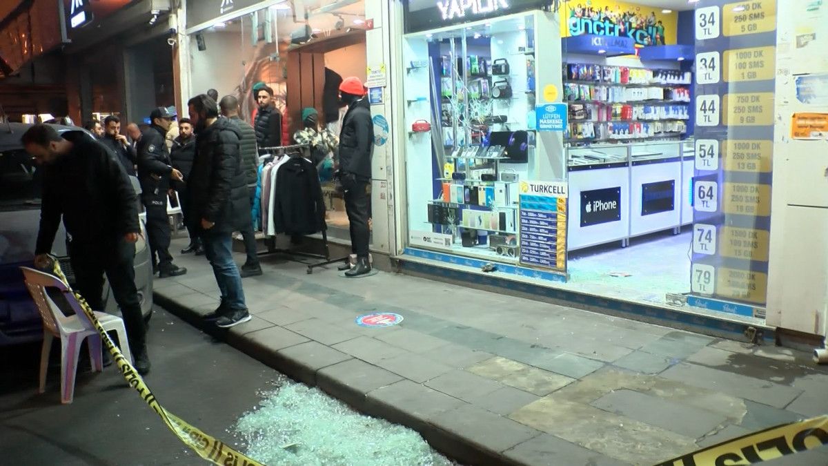 İstanbul da telefoncu dükkanına silahlı saldırı #2