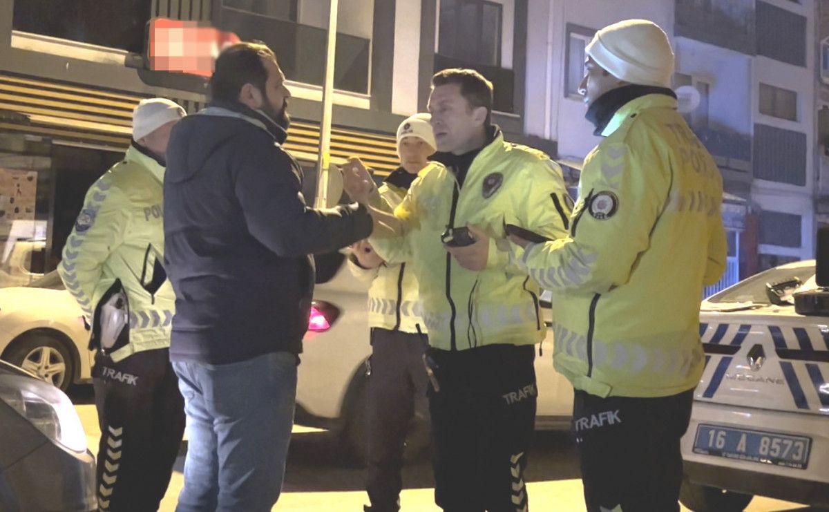 Bursa da alkollü sürücüden polislere: Yarın Umre ye gideceğim #4