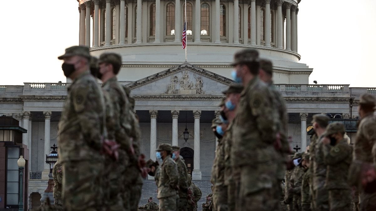 US National Guard mandate to protect Congress extended by 2 more months