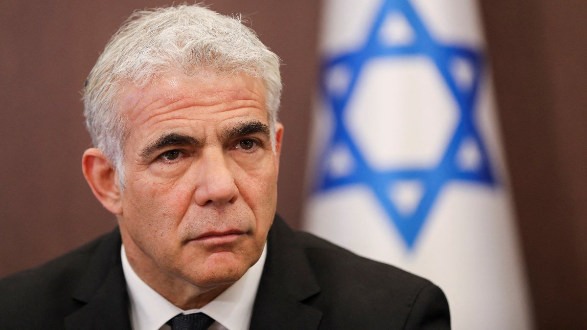 Israeli Prime Minister Lapid meets with Palestinian President Abbas