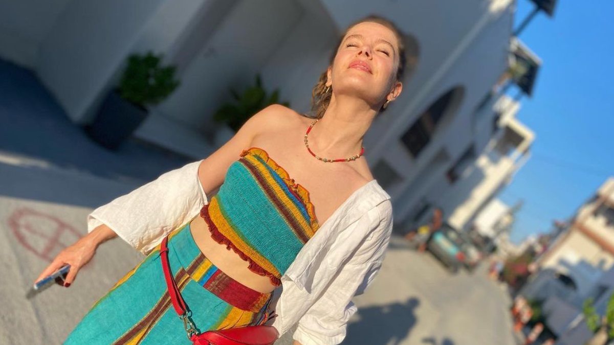 Burcu Biricik'in ilginç huyu