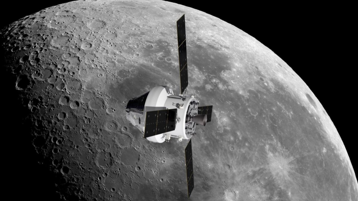 Astronotları Ay'a götürecek araçtan yeni fotoğraf