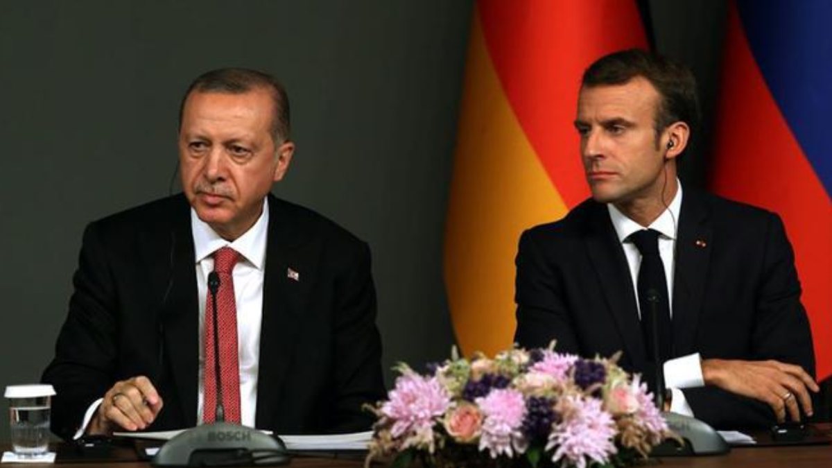 Erdoğan ile Macron, SAMP/T savunma sisteminin ortak üretimini görüştü