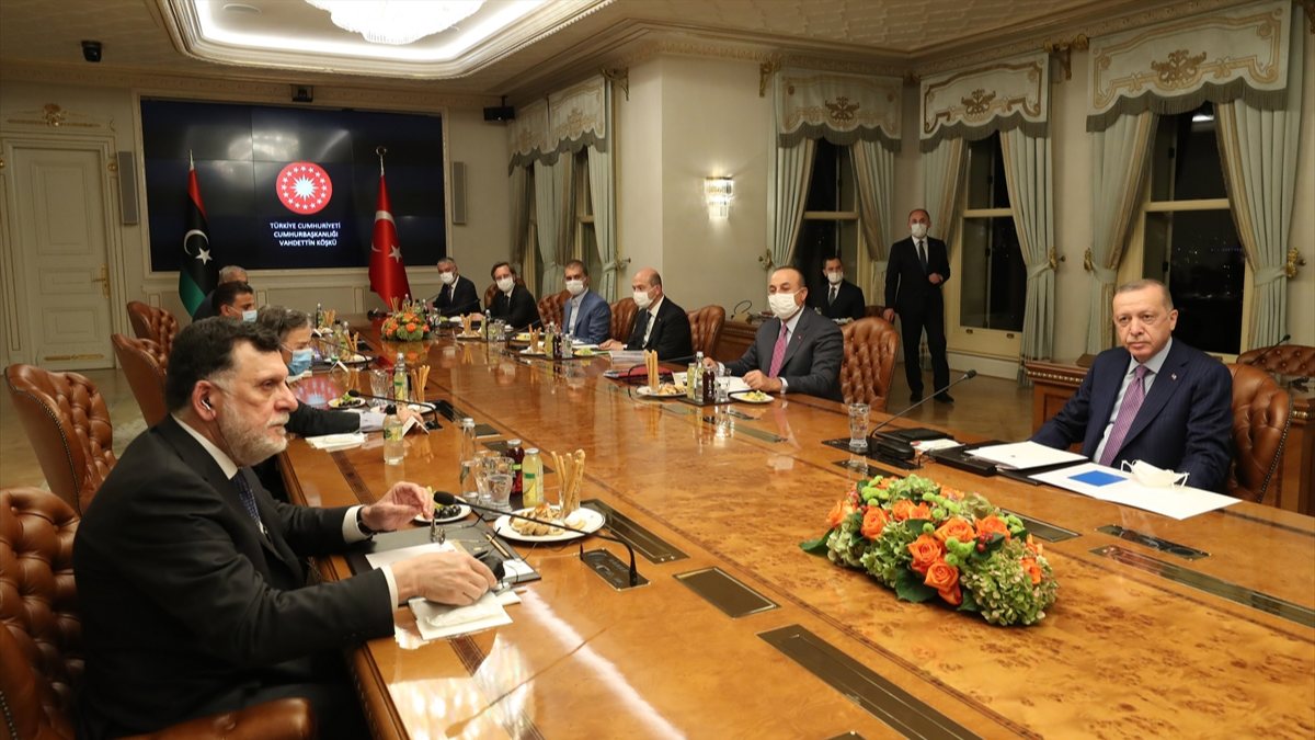 Cumhurbaşkanı Erdoğan, Serrac'ı kabul etti