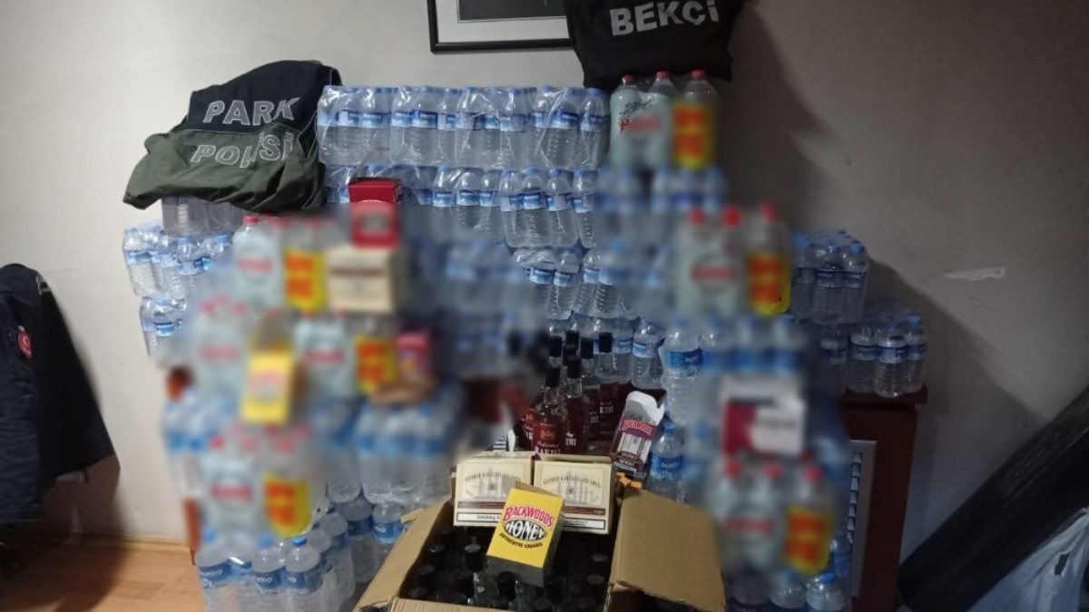İstanbul’da sahte içki operasyonu: 600 litre kaçak alkol ele geçirildi