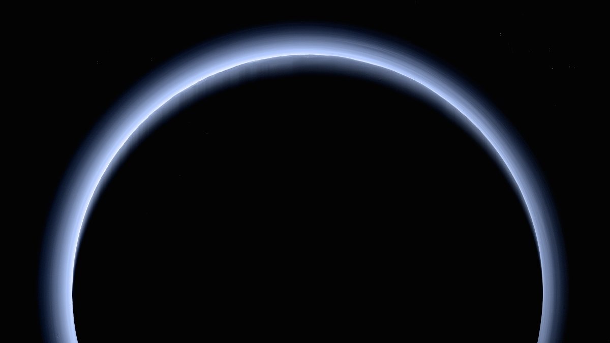 The blue veil that covers Pluto is thought to be poisonous