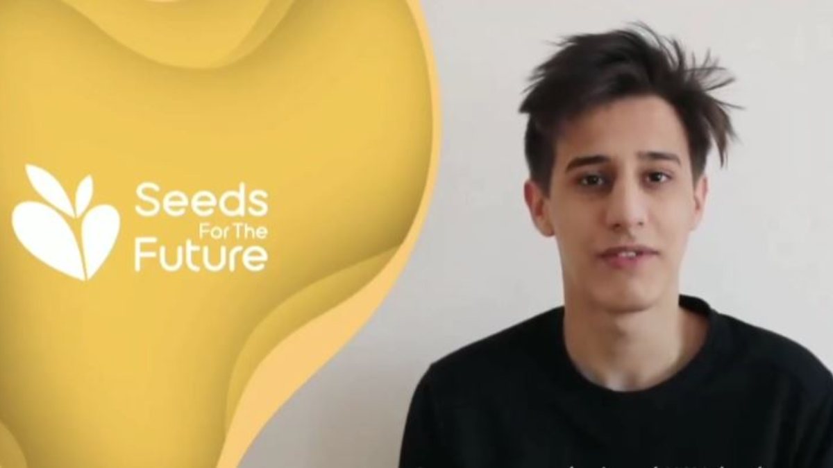 High school software developer Özgür Özdemir became the youngest person to participate in Huawei’s Seeds for the Future project.