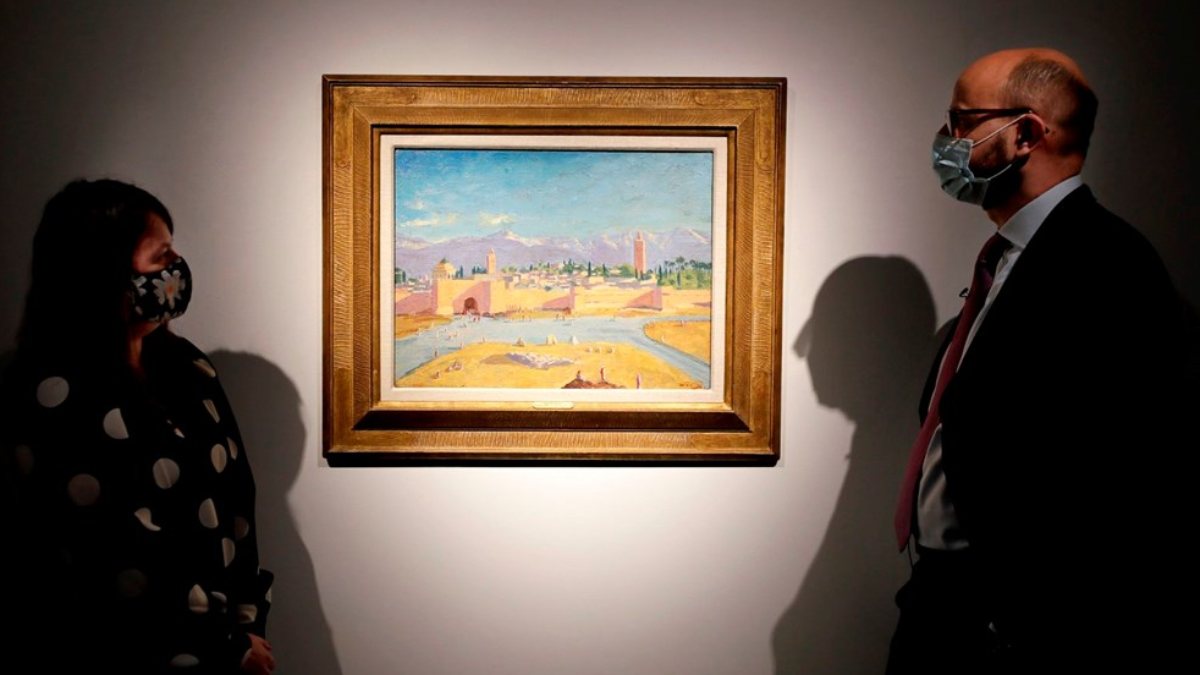 Angelina Jolie sells Churchill painting for £8.3m