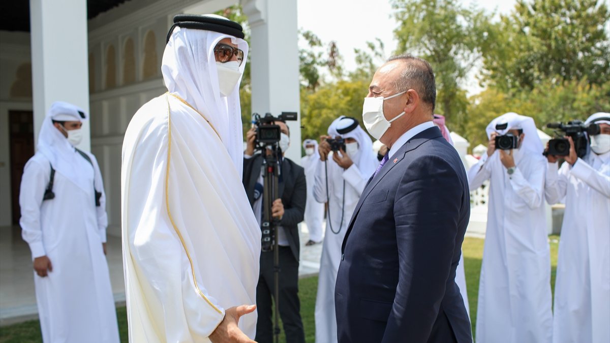Mevlüt Çavuşoğlu’s contacts in Qatar