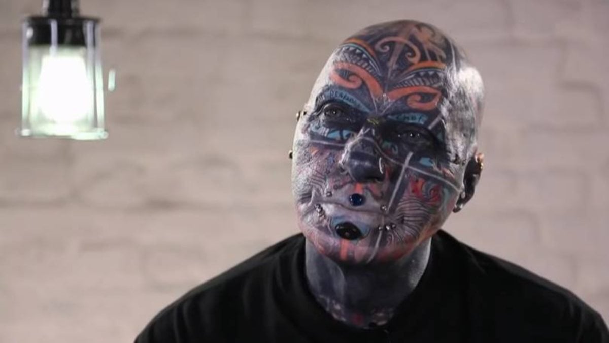 Germany’s tattoo man: 98 percent of his body is covered in tattoos