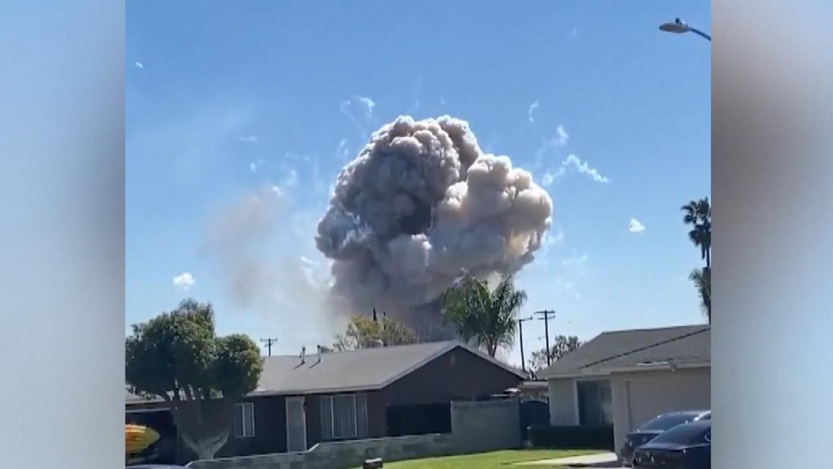 Explosion at house full of fireworks in California