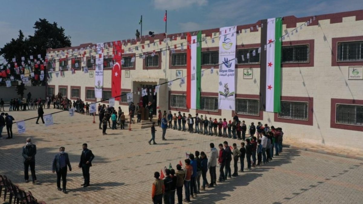 Imam Hatip School opened in Cinderes, which was freed from terrorism