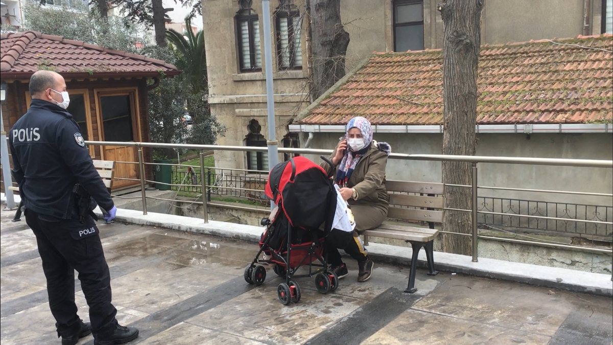 Sinop'ta karantina kurallarını ihlal etti, bebeğiyle yurda yerleştirildi