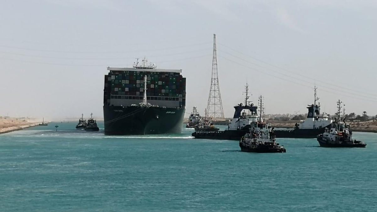 Egypt’s decision to detain the ship that closed the Suez Canal