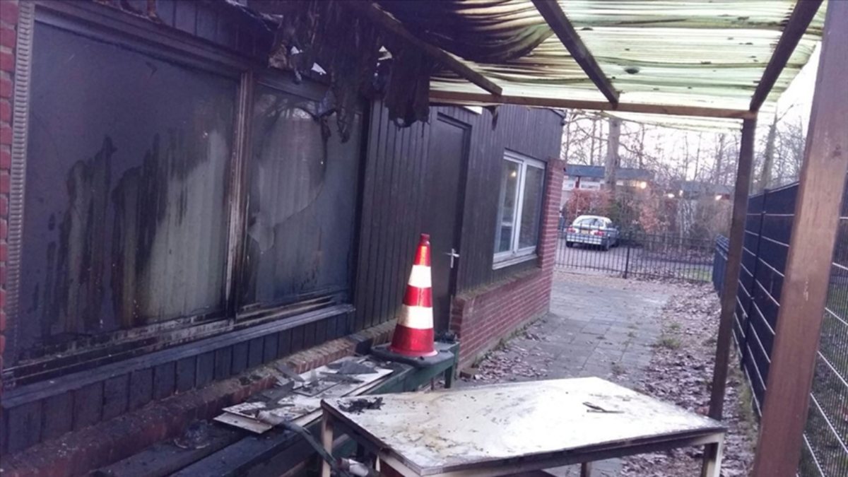 Mosque set on fire in the Netherlands