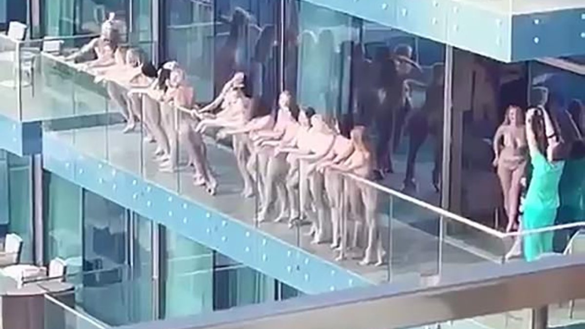 Police raid on women posing nude in Dubai