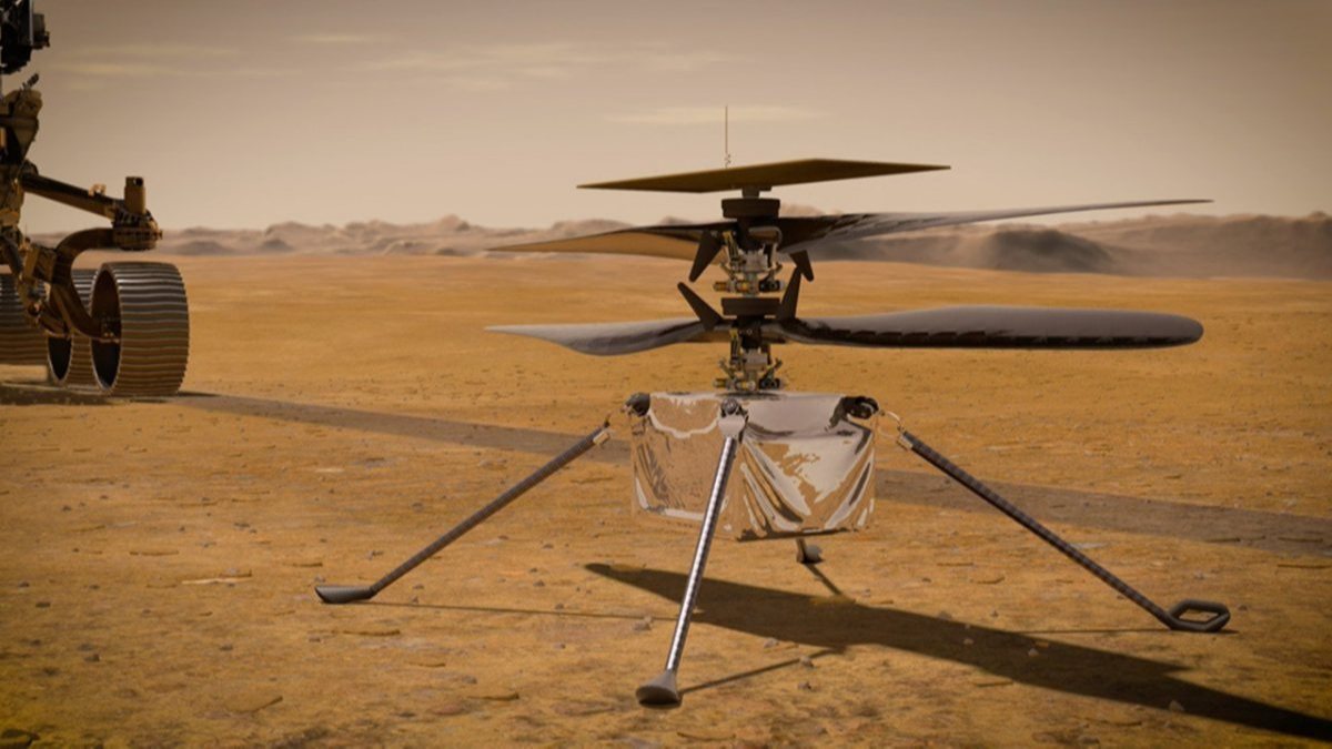 Mars helikopteri Ingenuity, uçuş için yüzeye yerleştirildi