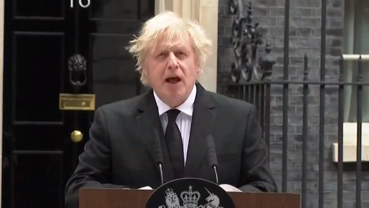 Boris Johnson: To the Queen and her family, our nation sends its condolences