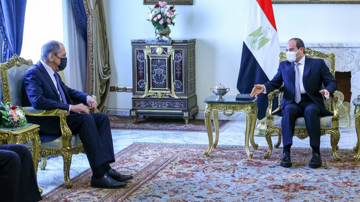 Sergey Lavrov met with Sisi
