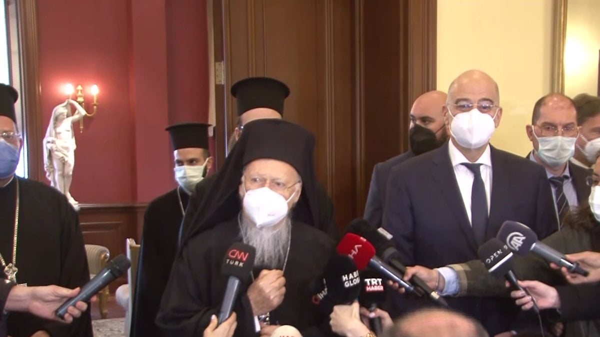 Nikos Dendias met with Fener Greek Patriarch in Istanbul