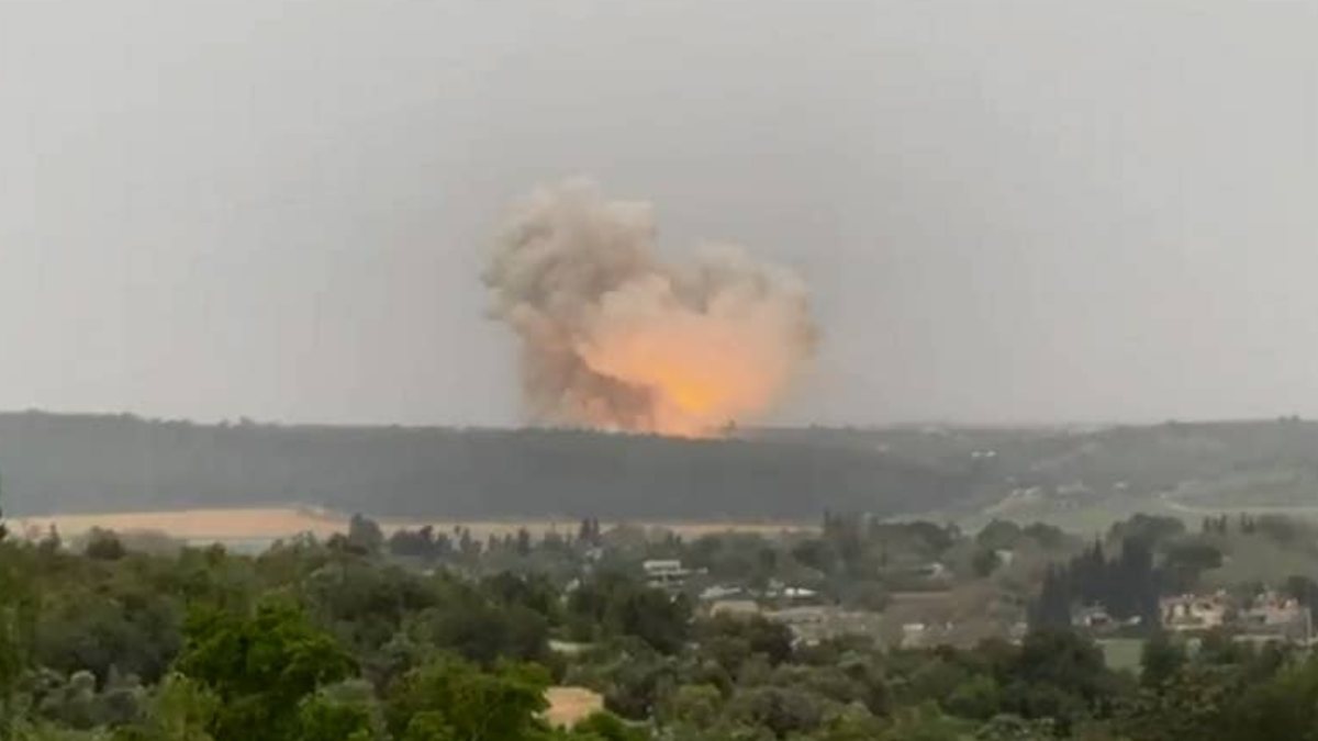 Explosion at missile factory in Israel