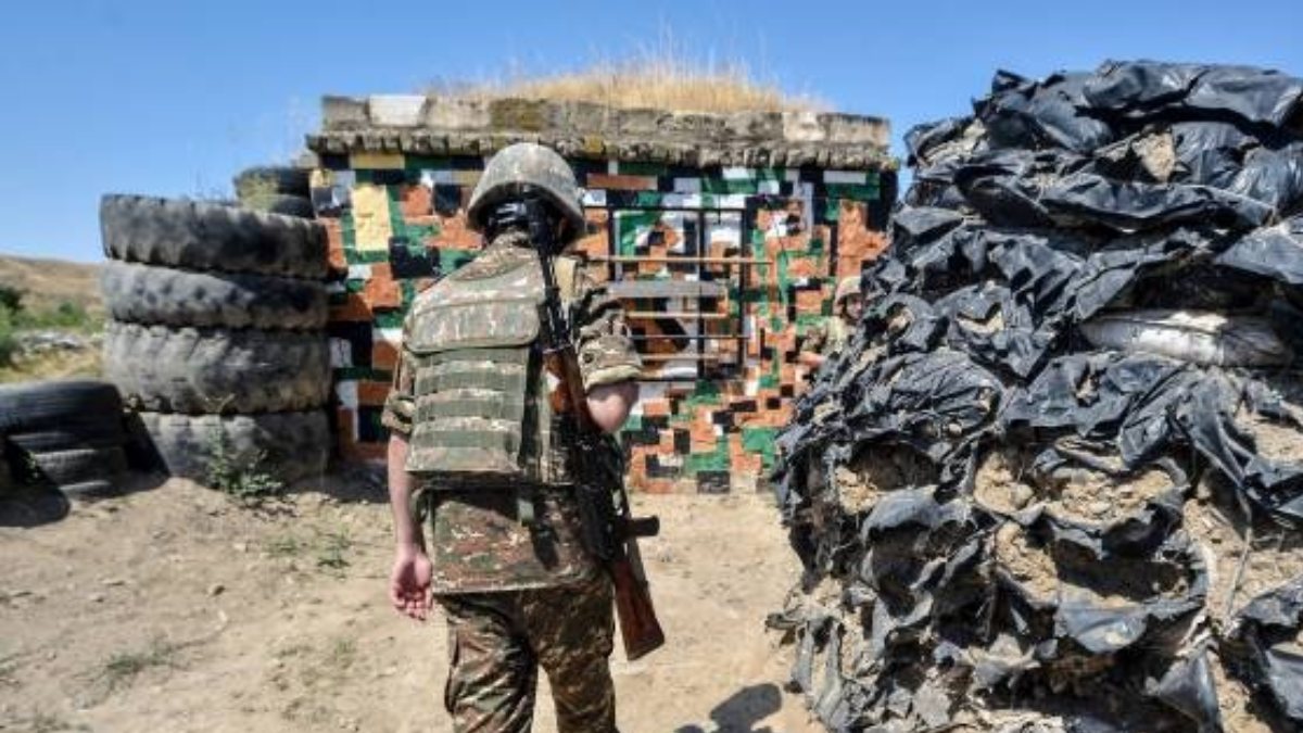 Armenian soldiers opened fire on Azerbaijani and Russian soldiers