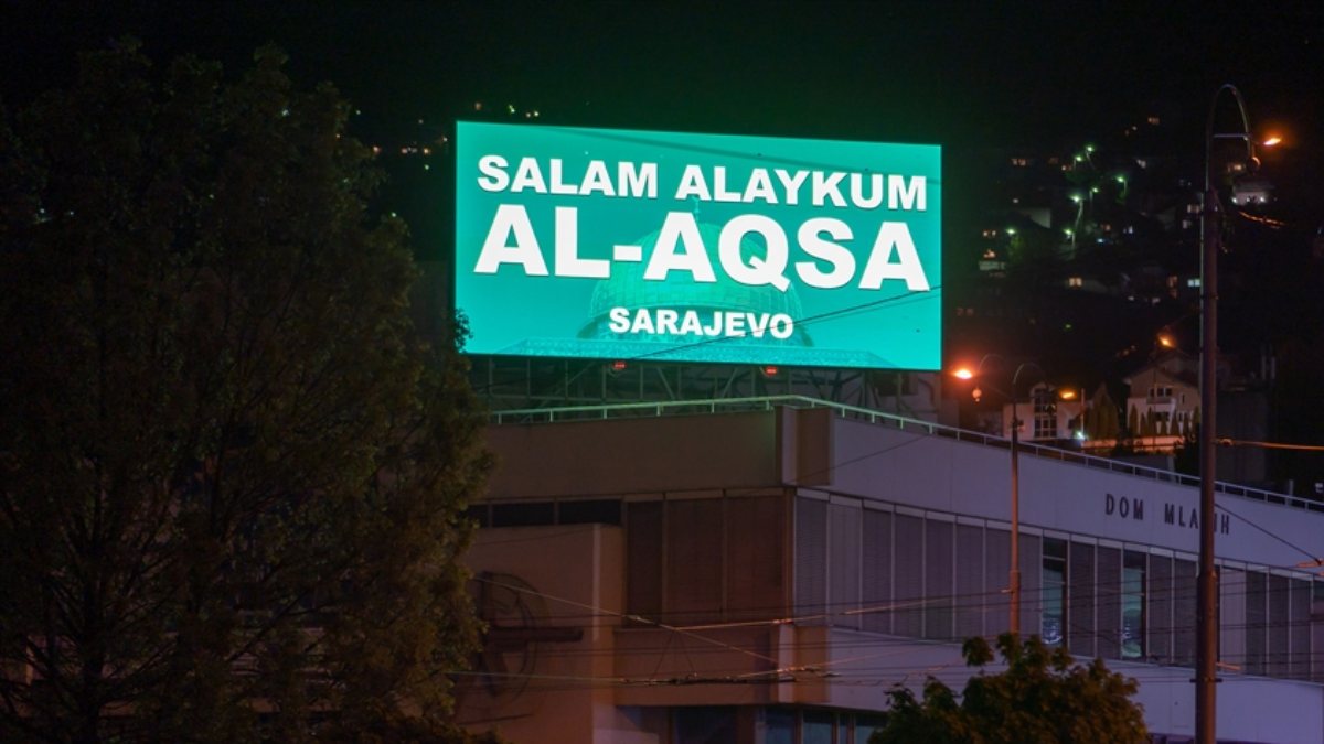 ‘Assalamu Alaikum Masjid al-Aqsa’ message from Bosnia and Herzegovina to the Palestinians