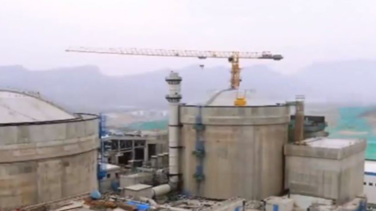 China and Russia begin construction of nuclear reactors