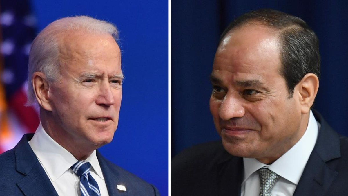 Joe Biden and Abdul Fattah el-Sisi discussed the latest situation in Gaza