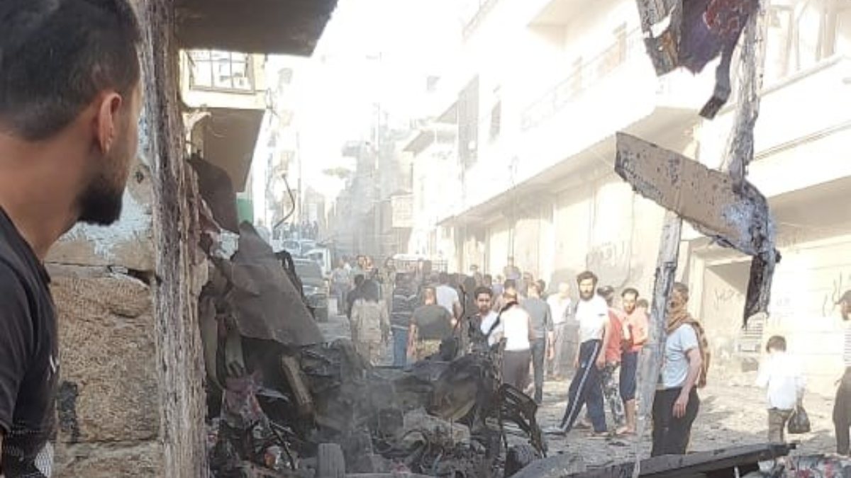 Bomb attack in Afrin