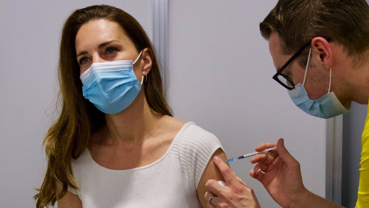 Kate Middleton got corona vaccine