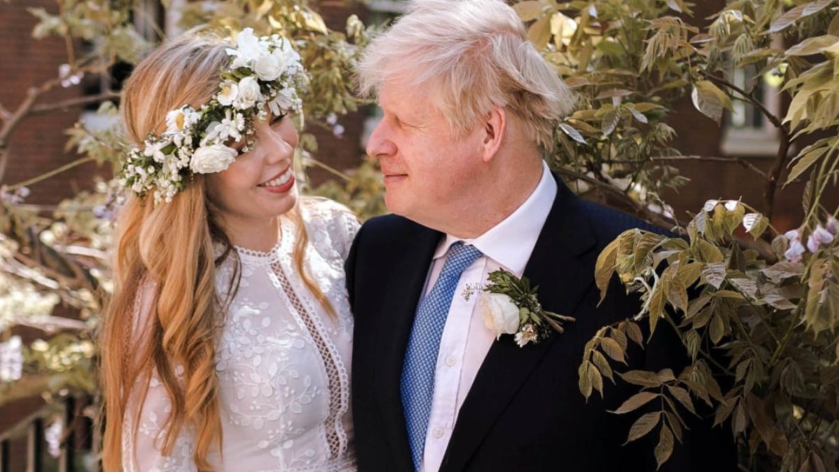 Secretly married Boris Johnson’s wedding photos surfaced