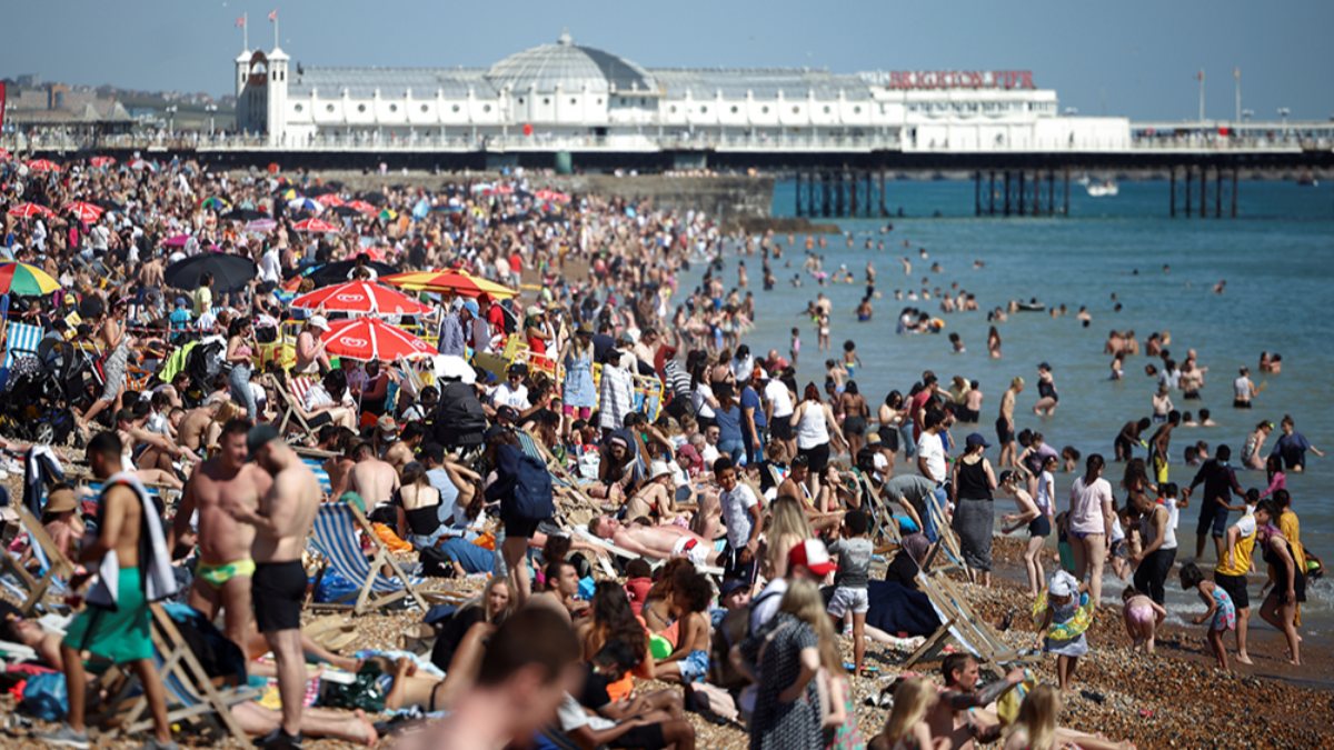 Density on the British coast