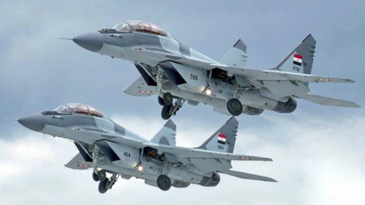 Joint air exercise from Egypt and France