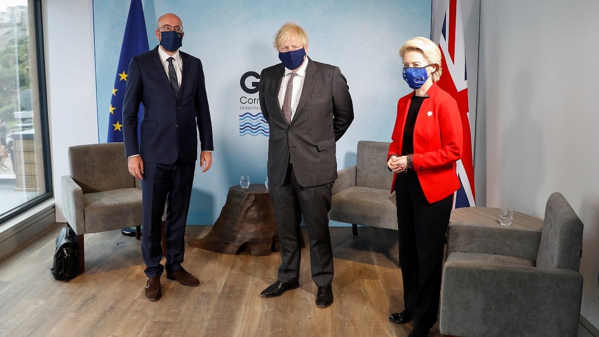 Boris Johnson, Charles Michel ve Ursula von der Leyen ile görüştü