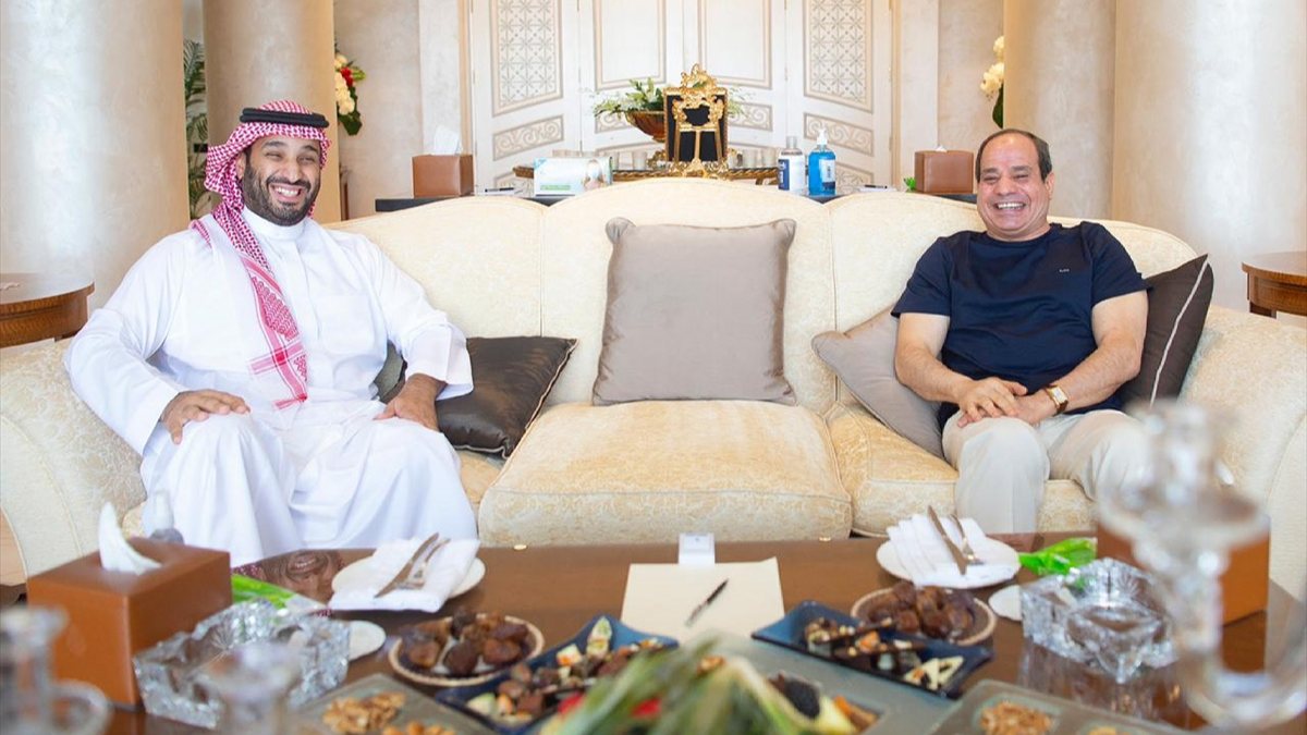 Mohammed bin Salman met with Sisi