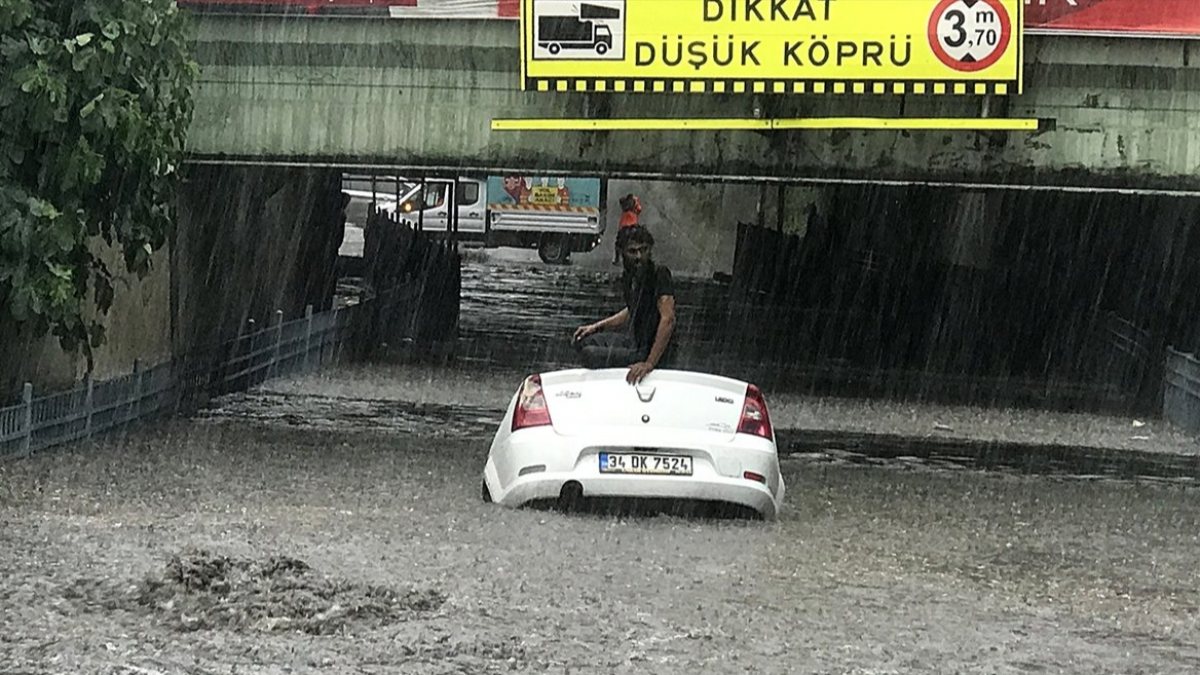 İstanbullulara sel ve dolu uyarısı
