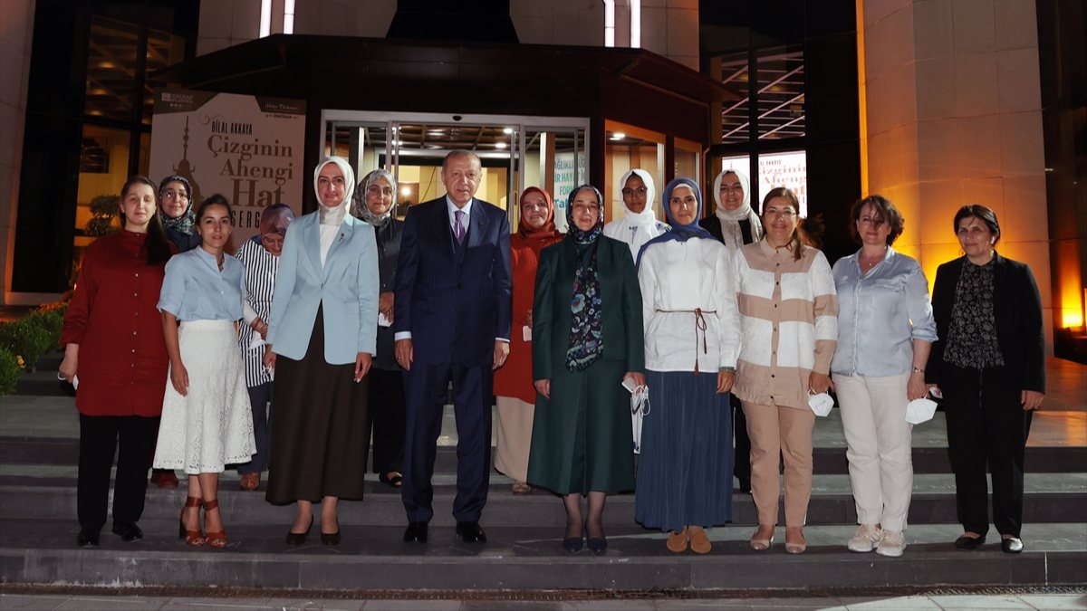 Cumhurbaşkanı Erdoğan'dan KADEM'e ziyaret