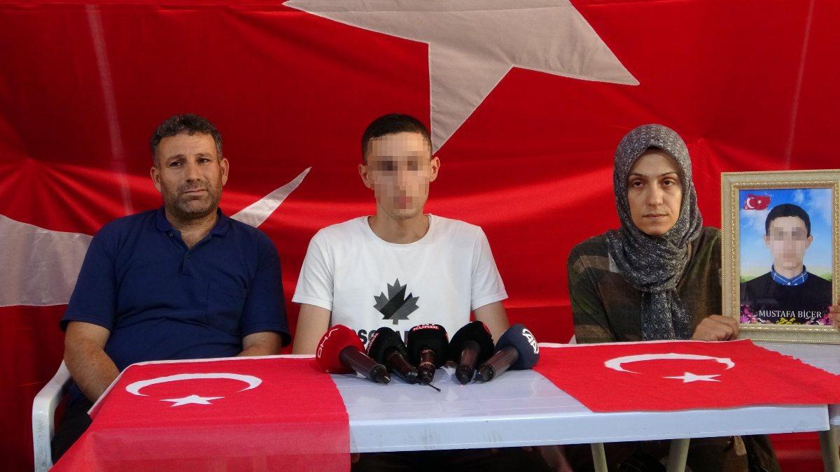 Diyarbakır’da, PKK’dan kaçan Mustafa Biçer’den teslim olun çağrısı 