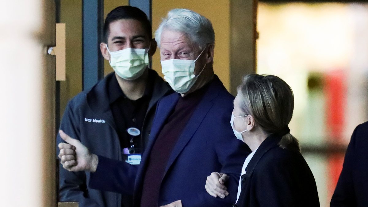 Bill Clinton taburcu edildi