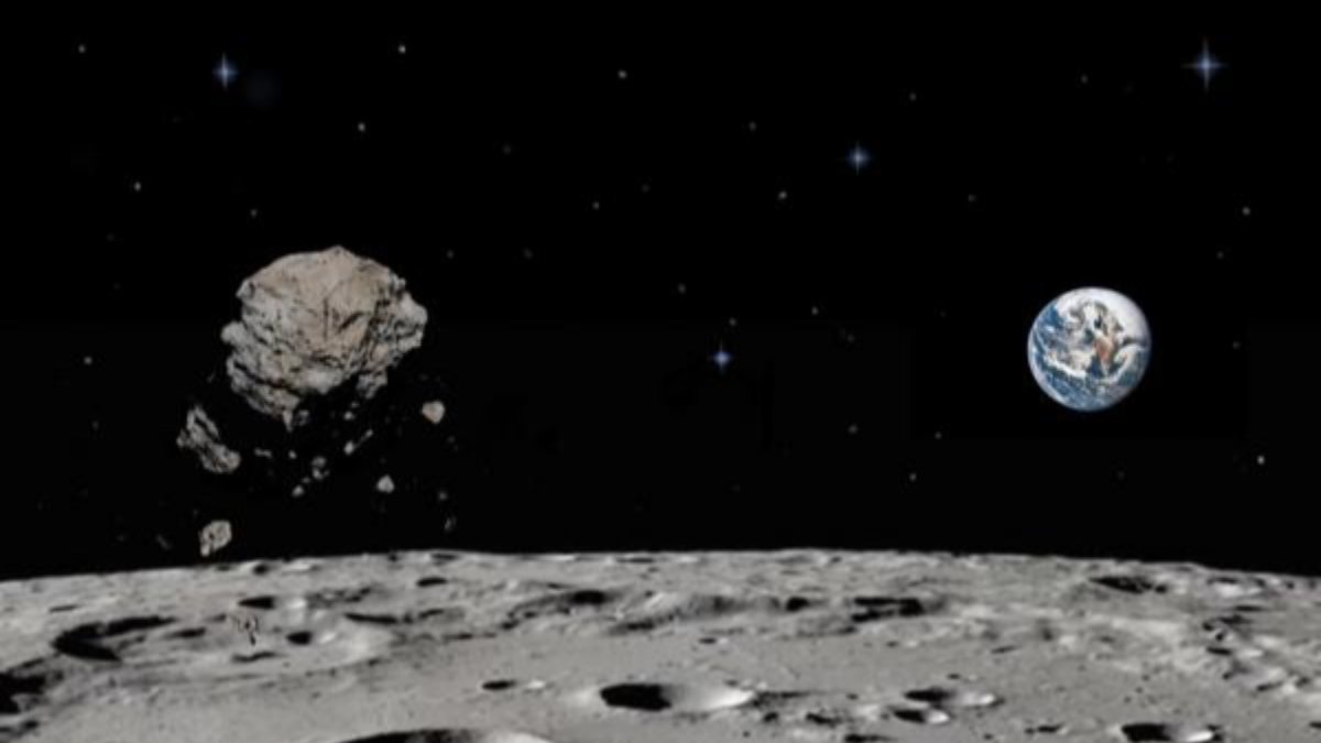Dünya yörüngesindeki göktaşı, Ay&#39;dan kopmuş olabilir