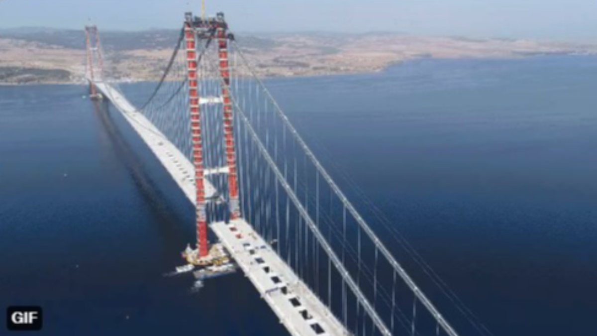 Cumhurbaşkanı Erdoğan’dan Çanakkale Köprüsü paylaşımı 