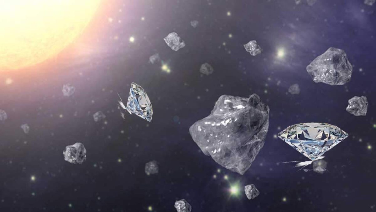 Uzaya gönderilecek elmaslar satışa çıktı