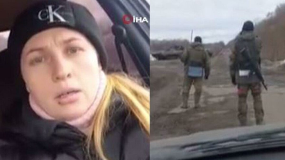 Ukrainian woman: What are you doing in my land, terrorist