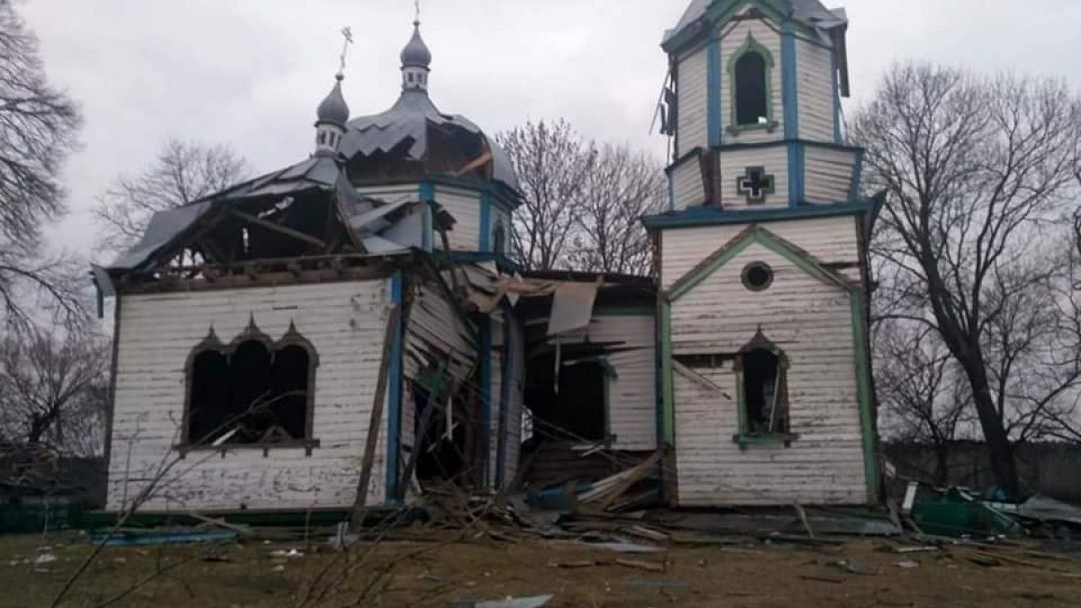 The church in Jitomir was damaged in the attacks in 1862.