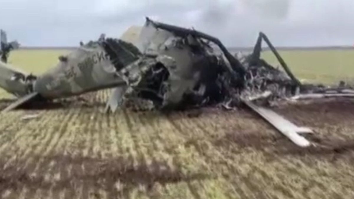Ukraine shoots down Russian combat helicopter in Mykolaiv