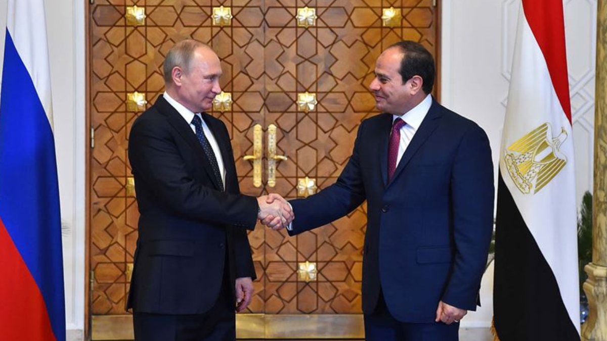 Vladimir Putin and Sisi discuss Ukraine
