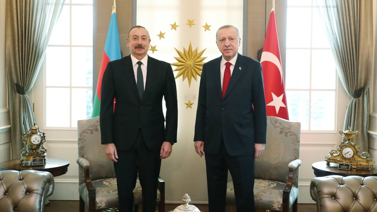 President of Azerbaijan Aliyev in Turkey