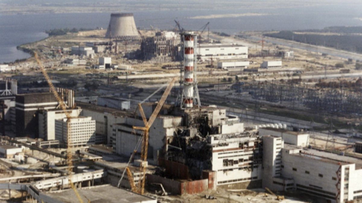 Electricity given to Chernobyl Nuclear Power Plant in Ukraine